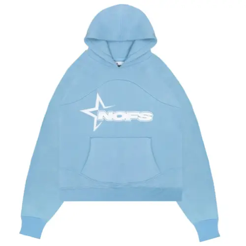 Baby Blue Noneofus Hoodie Baby Blue Noneofus Hoodie