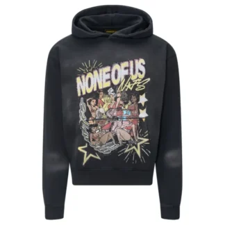 Black NOFS Vintage Hoodie