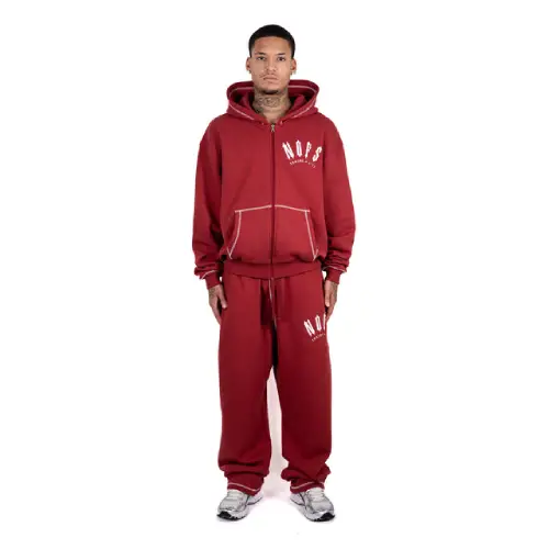 Exclusive Red Noneofus X Trapstar Zipper Tracksuit Exclusive Red Noneofus X Trapstar Zipper Tracksuit