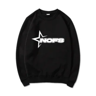 NOFS Casual Warm Sweatshirt Black
