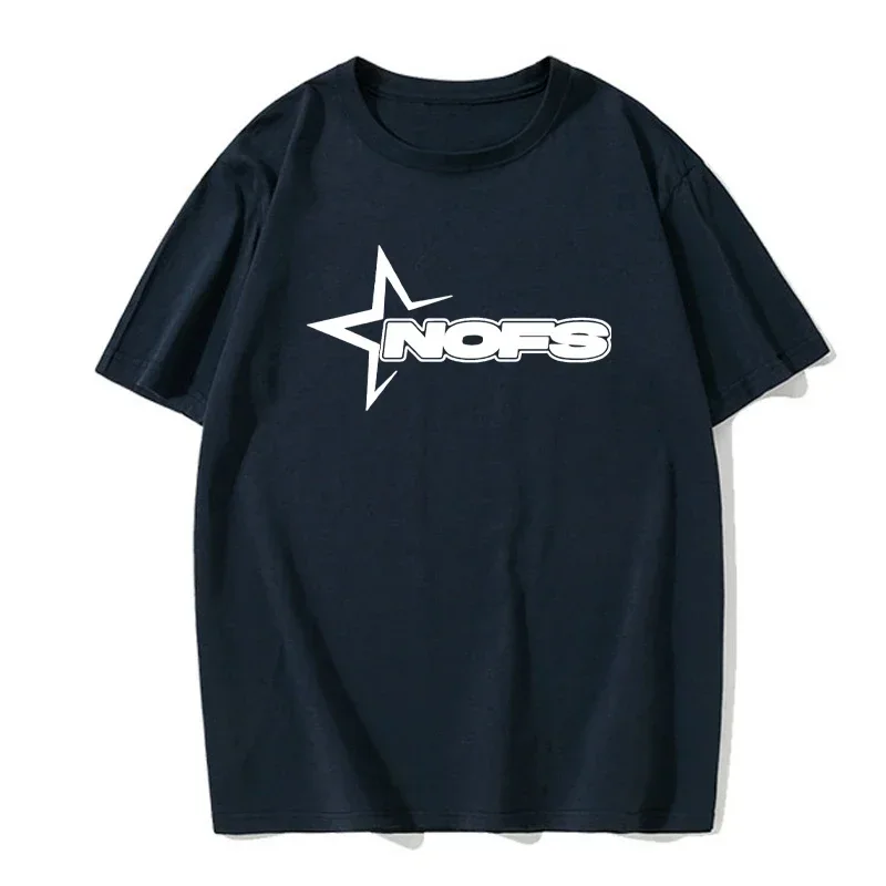 NOFS Navy Casual Summer Cotton T-Shirt NOFS Navy Casual Summer Cotton T-Shirt