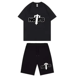 Nofs x Trapstar Summer Suit – Black