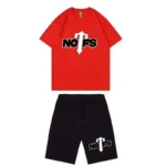Nofs x Trapstar Summer Suit – Red & Black