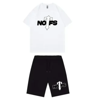 Nofs x Trapstar Summer Suit – White and Black