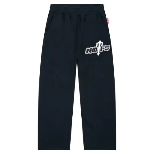 Premium Black Noneofus X Trapstar Joggers Premium Black Noneofus X Trapstar Joggers