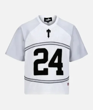 White Noneofus x Trapstar NFL Jersey