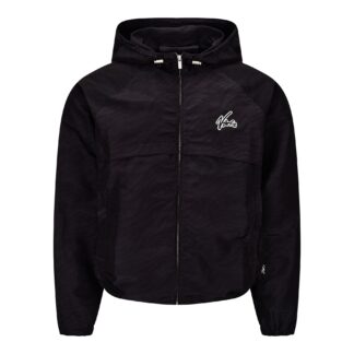 Schwarze Nofs Windbreaker