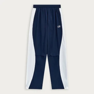 NAVY NYLON PANTS
