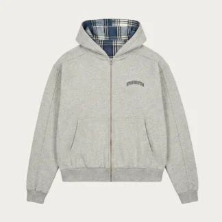 REVERSIBLE FLANNEL ZIPPER